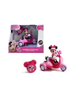 Afstandsbestuurbare Auto "Minnie Scooter" Lichtroze - Vanaf 3 Jaar