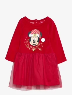 Disney LONG-SLEEVED DRESS - RED