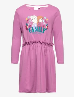 Disney LONG-SLEEVED DRESS - PURPLE